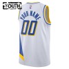 Camiseta Niños Indiana Pacers Personalizadas 2025-26 Nike City Edition Blanco Swingman